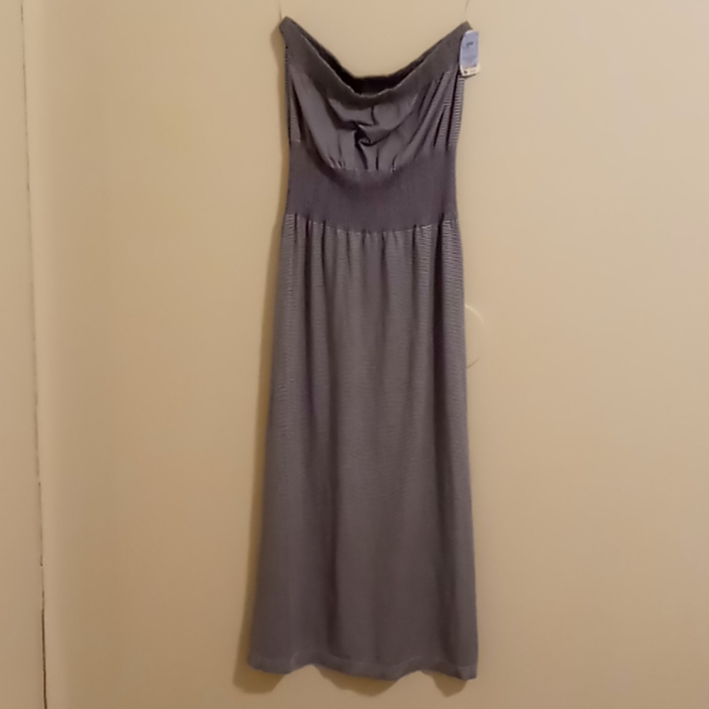 NWT Navy striped dress